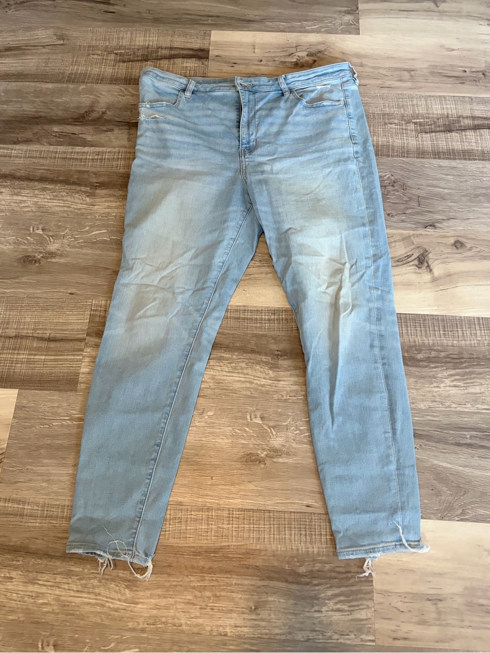 American Eagle Outfitters Light Blue Women's high rise jeggings